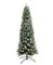 Perfect Holiday 4' Frosted Norwood Pencil Pine with Pine Cones and Red Berries